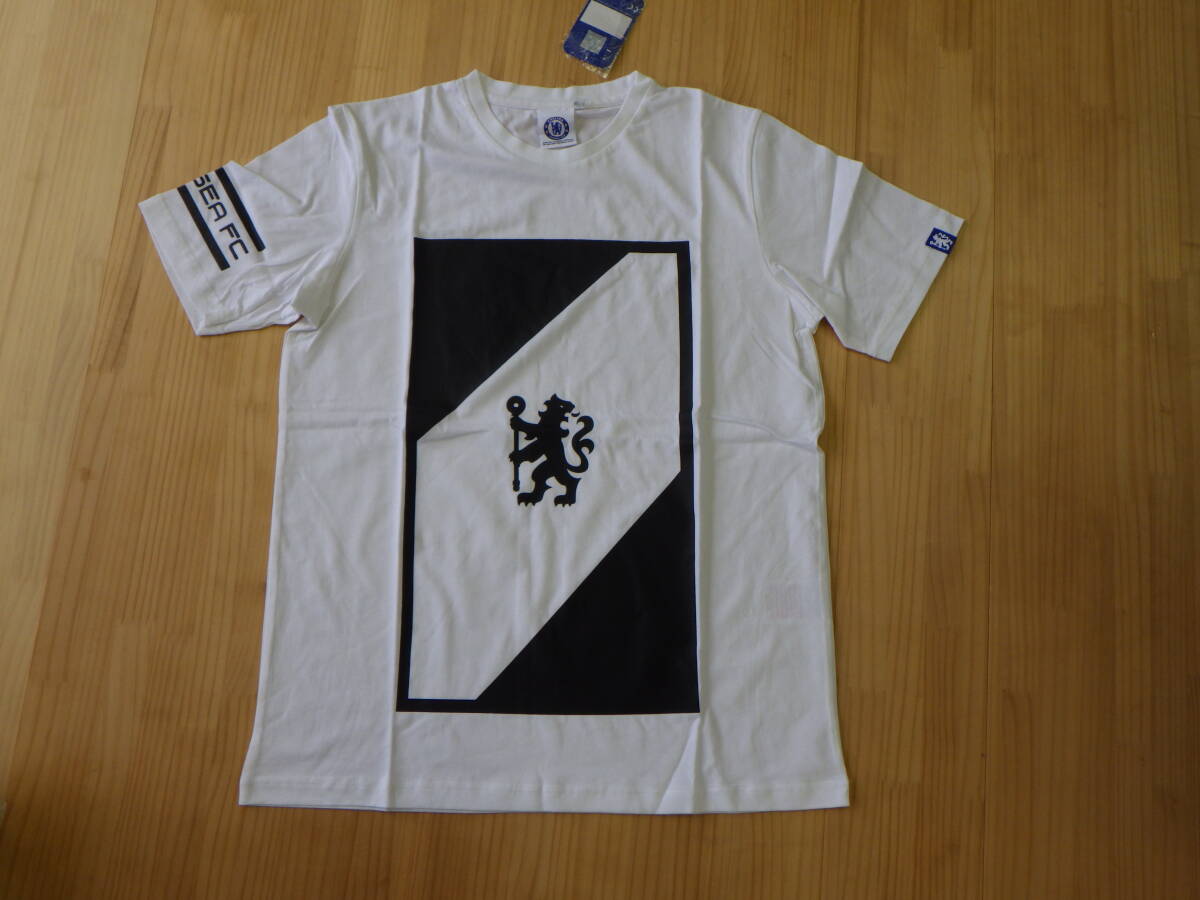 チェルシーFC Tシャツ ロゴプリント Mサイズ ホワイト拍卖