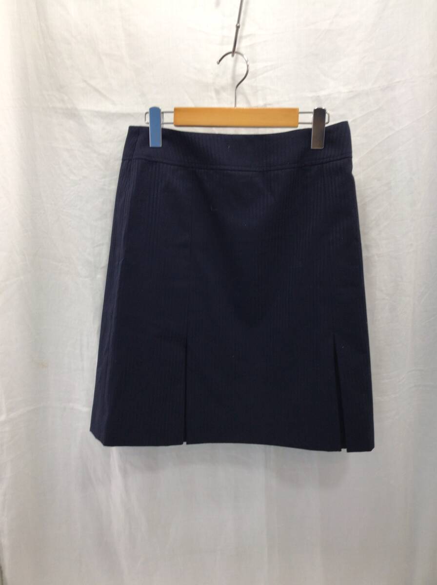 ONLY スーツ スカート ネイビー ストライプ織 11号 レディースオンリー A3拍卖