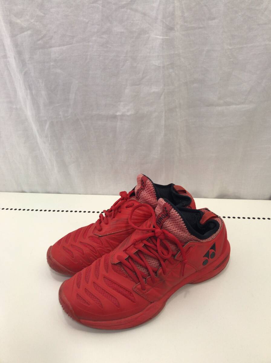 YONEX スニーカー レッド メンズ 27.0cm ヨネックス A33拍卖