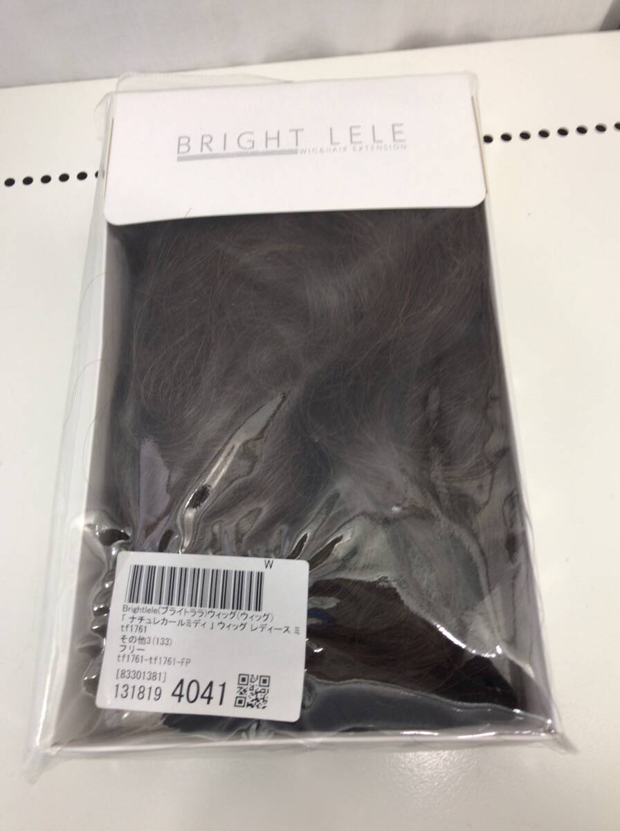 Brightlele ウィッグ ナチュラルカールミディ ブライトララ E2拍卖
