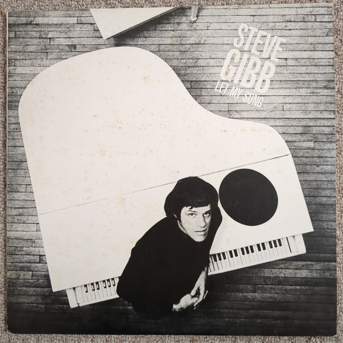 ■スティーヴ・ギブ■モノクローム■STEVE GIBB■LET MY SONG■AOR■ LP 国内盤拍卖