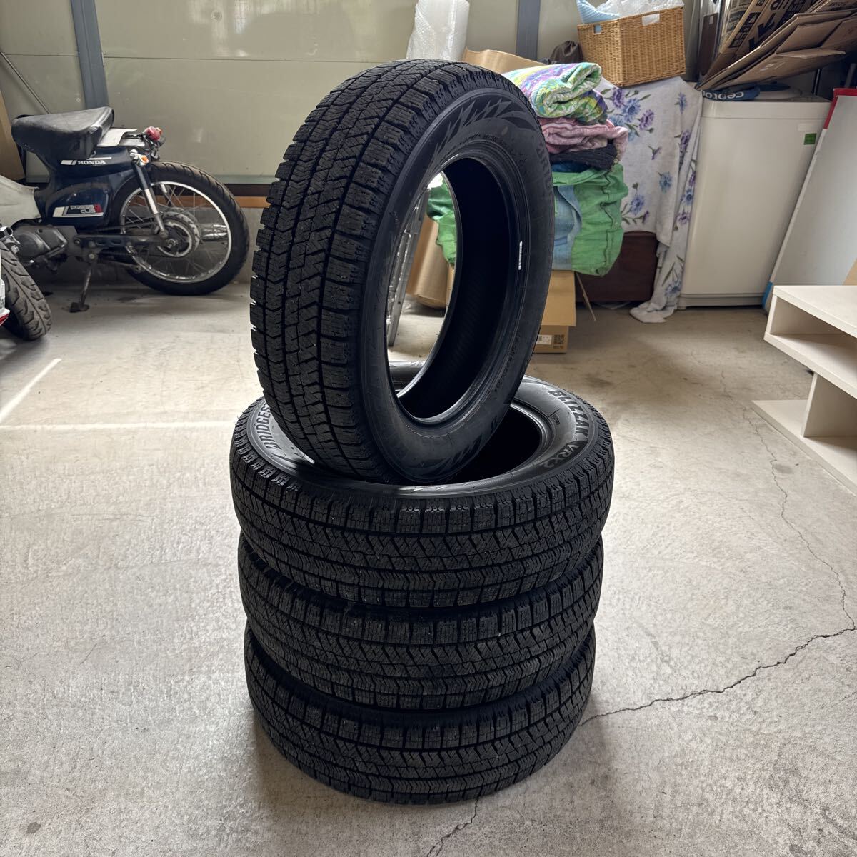 ☆ブリヂストン BRIDGESTONE VRX2 165/65R14 2021年製 深溝 4本セット 札幌 スタッドレス☆拍卖