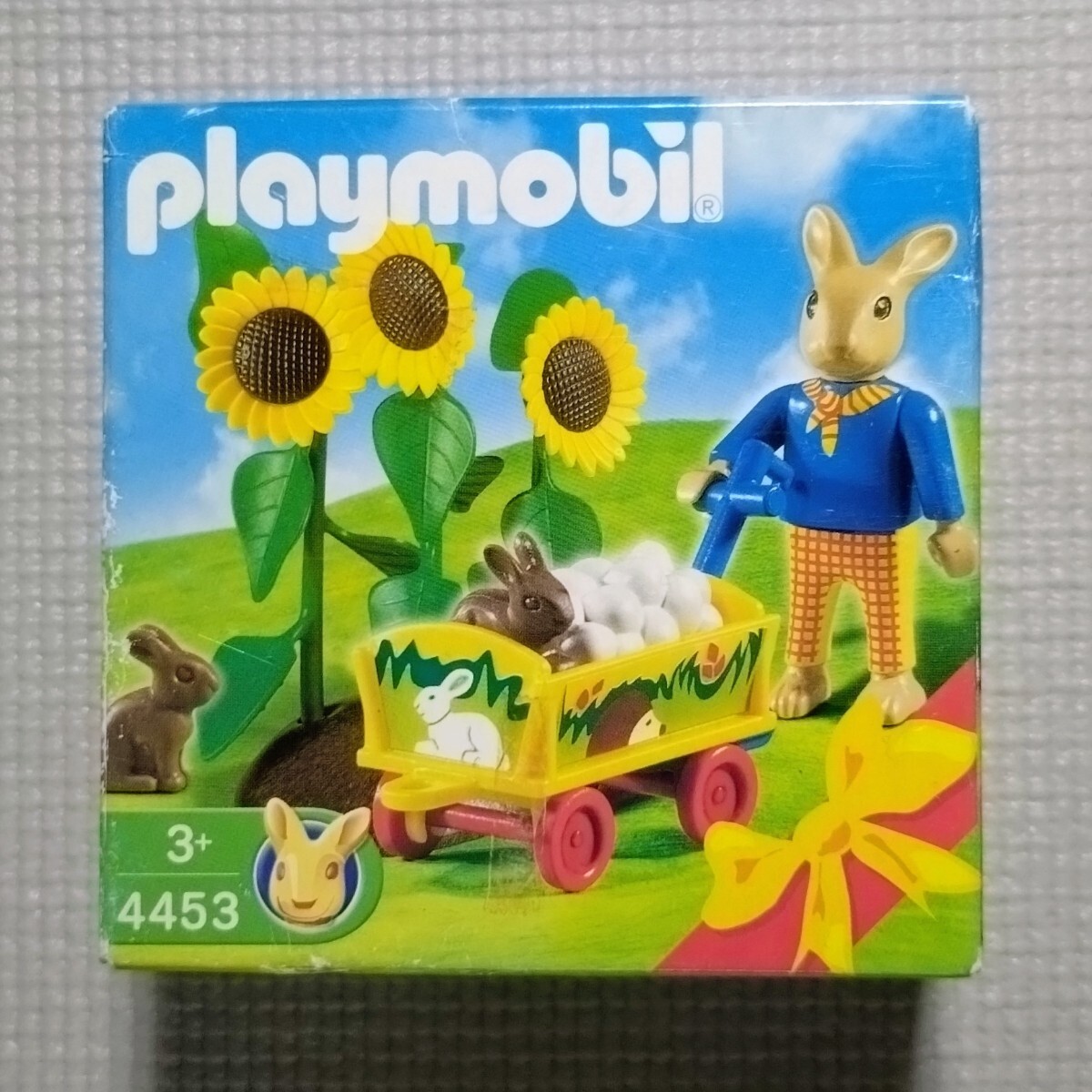 外箱未開封 プレイモービル 4453 イースターバニー & ワゴン Easter Bunny with Wagon Easter Playmobil拍卖