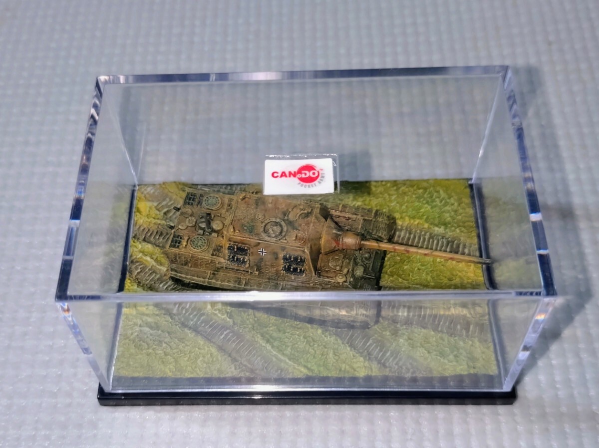 030【ジオラマベース & クリアケース付】1/144 ヤークトティーガー ポルシェ型 第653重駆逐戦車大隊拍卖