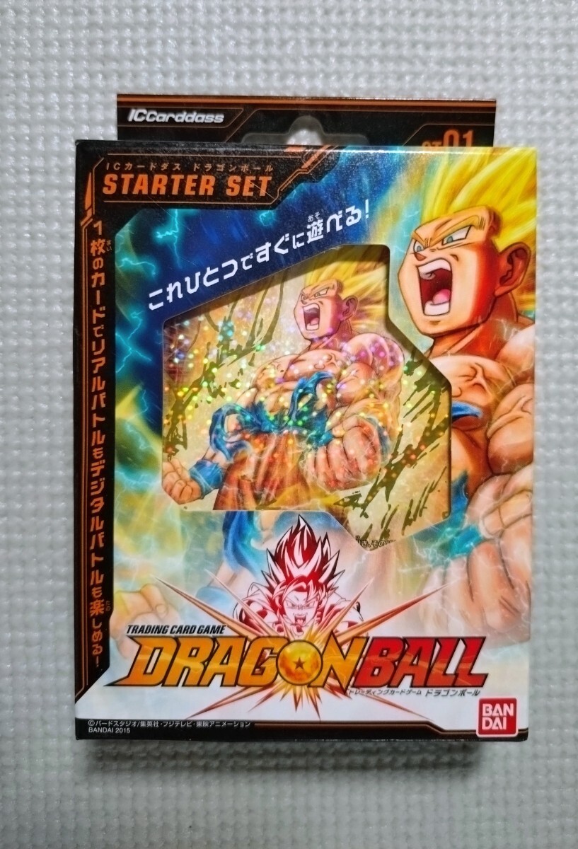 追跡付送料180~ 未開封 ICカードダス ドラゴンボール 第1弾 スターターセット【ST01】トレーディングカードゲーム バンダイ拍卖
