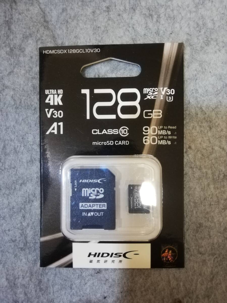 HIDSIC microSDXCカード 128GB ※機器が対応してるかご確認ください。 拍卖