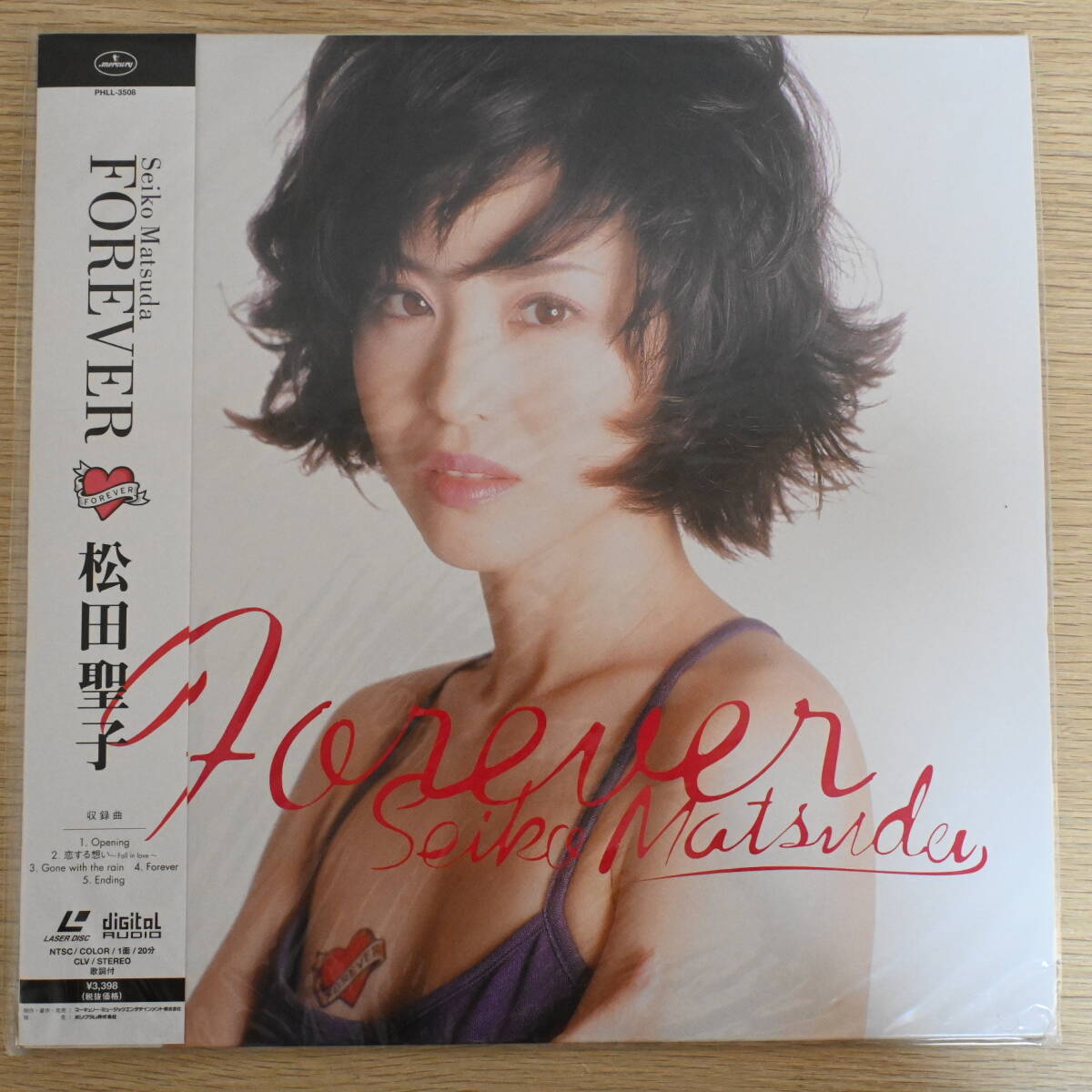 005【LD 帯付 SEALED 未開封】「松田聖子 / FOREVER」拍卖