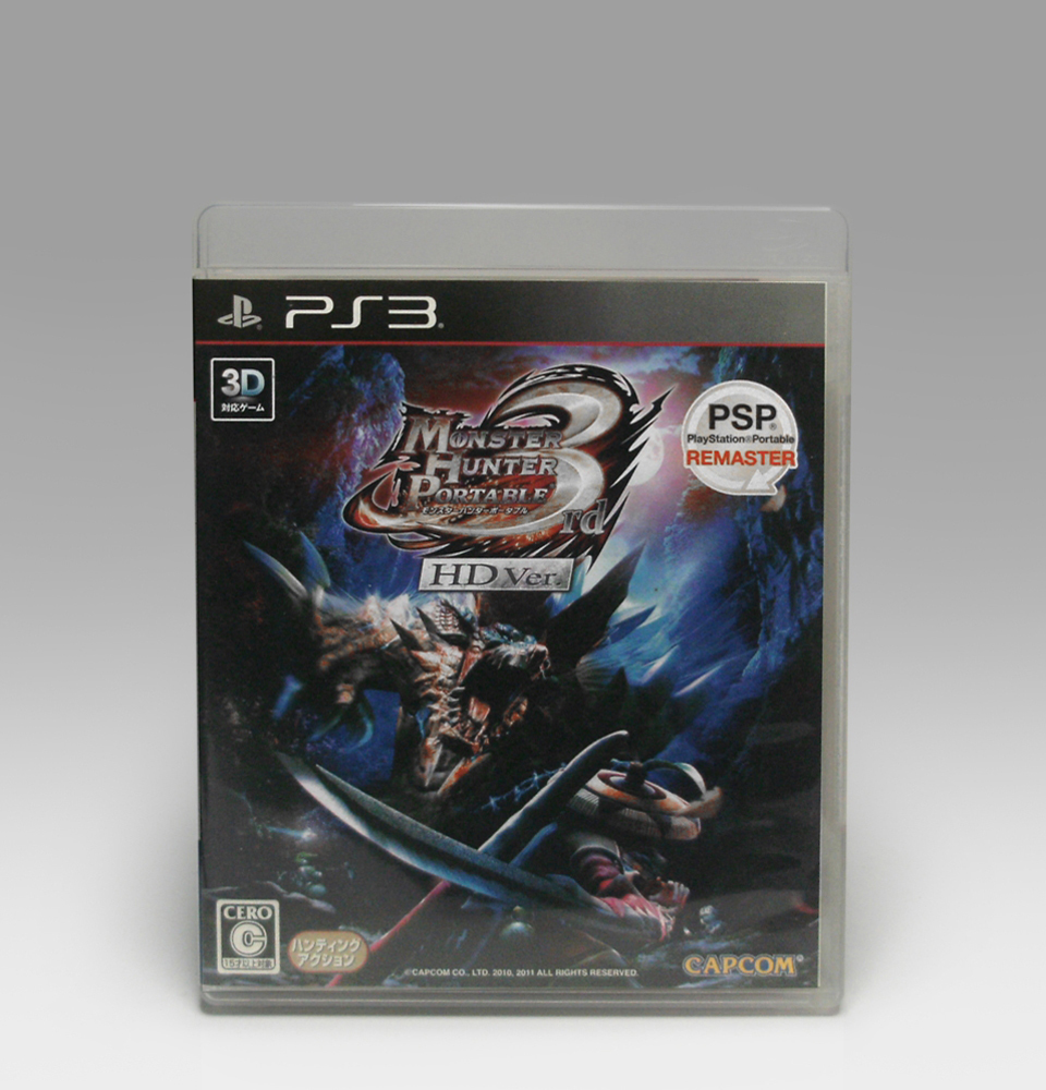 ● PS3 モンスターハンターポータブル 3rd HD Ver. BLJM-85001 動作確認済み MONSTER HUNTER Portable 3rd HD Ver. Capcom 2011拍卖