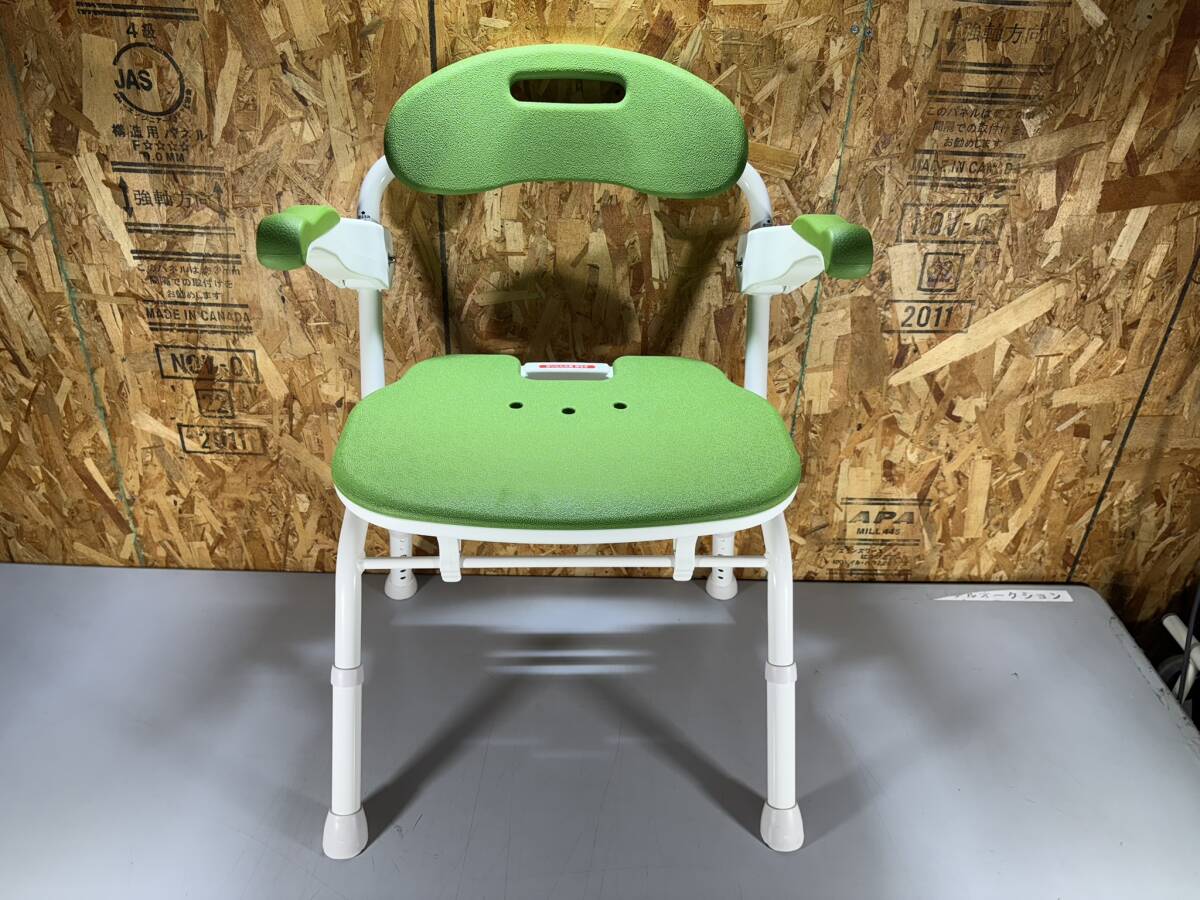 アロン化成/安寿 折りたたみシャワーベンチFS(G) 中古現状品拍卖