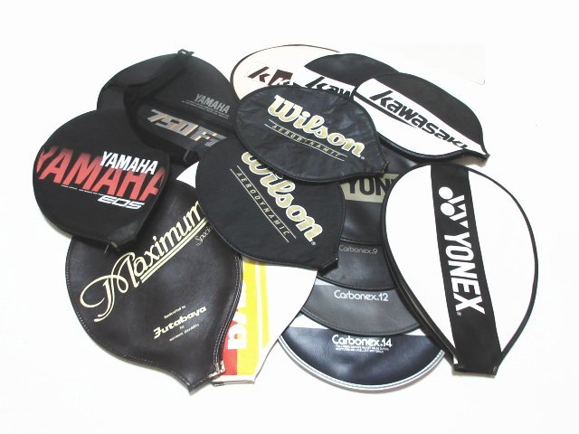 エ051◇ ウィルソン カワサキ フタバヤ ヤマハ ヨネックス テニス バドミントン ラケットカバー サイズ・カラー色々 // 計14点 // 超美品拍卖