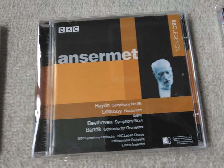 即♪bbc legends廃盤:イギリスのアンセルメ(^^♪2CD♪ハイドン、ベートーヴェン、バルトーク他拍卖