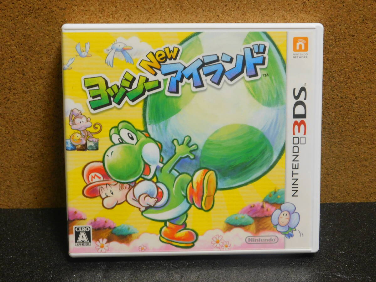 Rう902 3DSソフト ヨッシーNewアイランド 8本まで同梱可拍卖