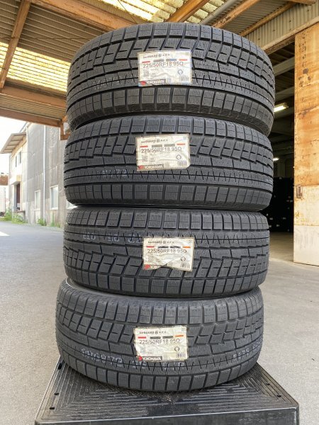 【法人宛限定送料無料】ICE95-Q21 YOKOHAMA 225/50R18 95Q ice GUARD6 IG60 RUN FLAT 4本セット 2024年製拍卖