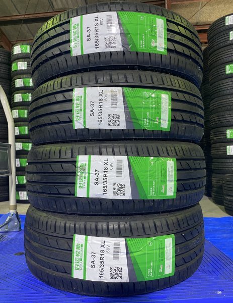 GRM18-3 GOOD RIDE 165/35R18 69V SPORT SA37 4本セット 2022年製拍卖