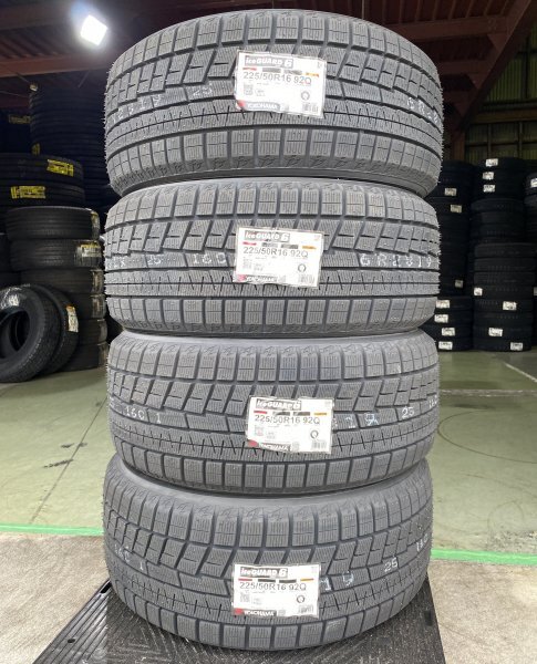 【法人宛限定送料無料】ICE-G191 YOKOHAMA 225/50R16 92Q ice GUARD6 IG60 4本セット 2024年製拍卖
