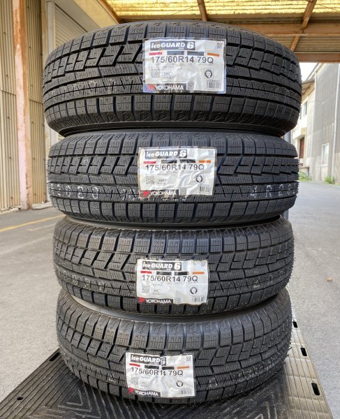 【法人宛限定送料無料】ICE-G68 YOKOHAMA 175/60R14 79Q ice GUARD6 IG60 4本セット 2023年製拍卖
