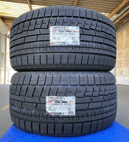 【法人宛限定送料無料】YIG103-4 YOKOHAMA 275/40R18 103Q ice GUARD6 IG60 2本セット 2023年製拍卖