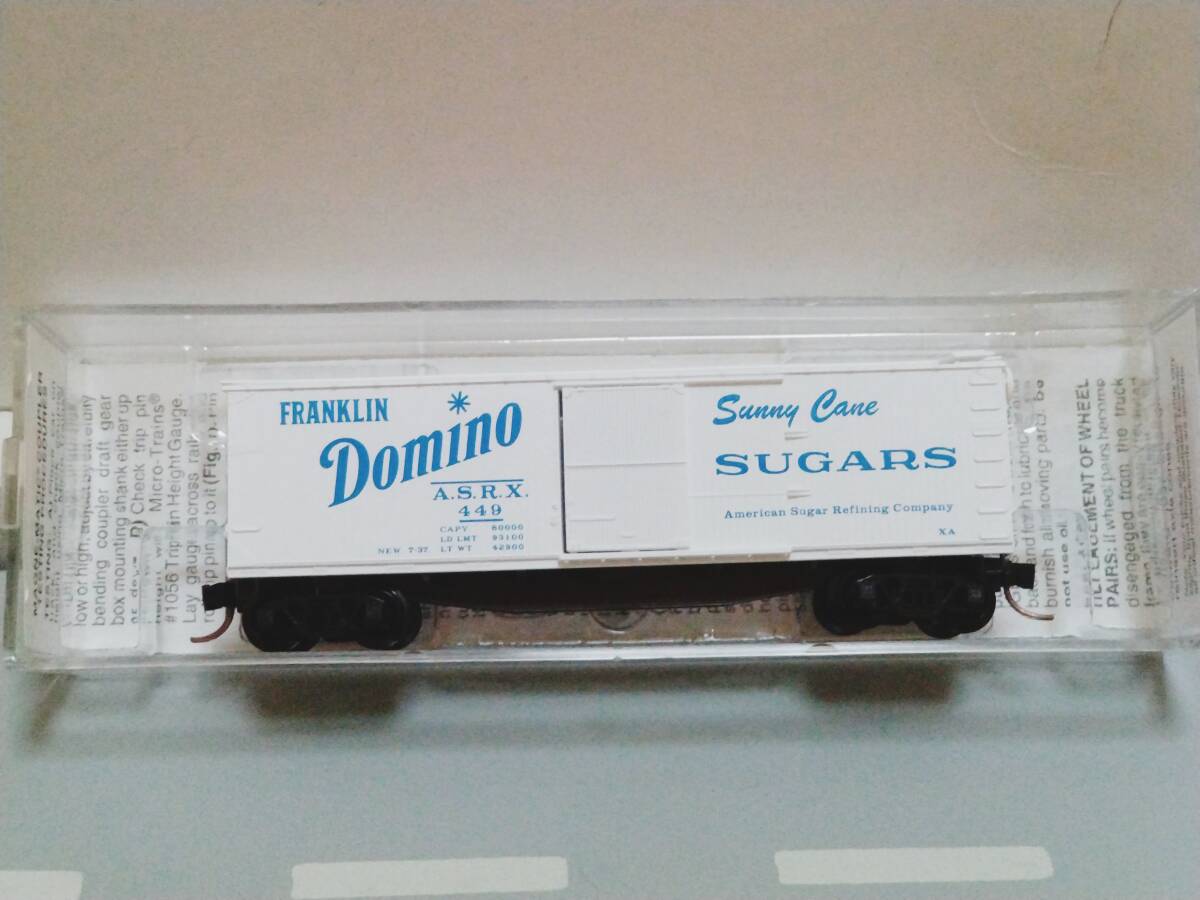 MICRO-TRAINS 40Wood Box CarDomino SUGARS拍卖