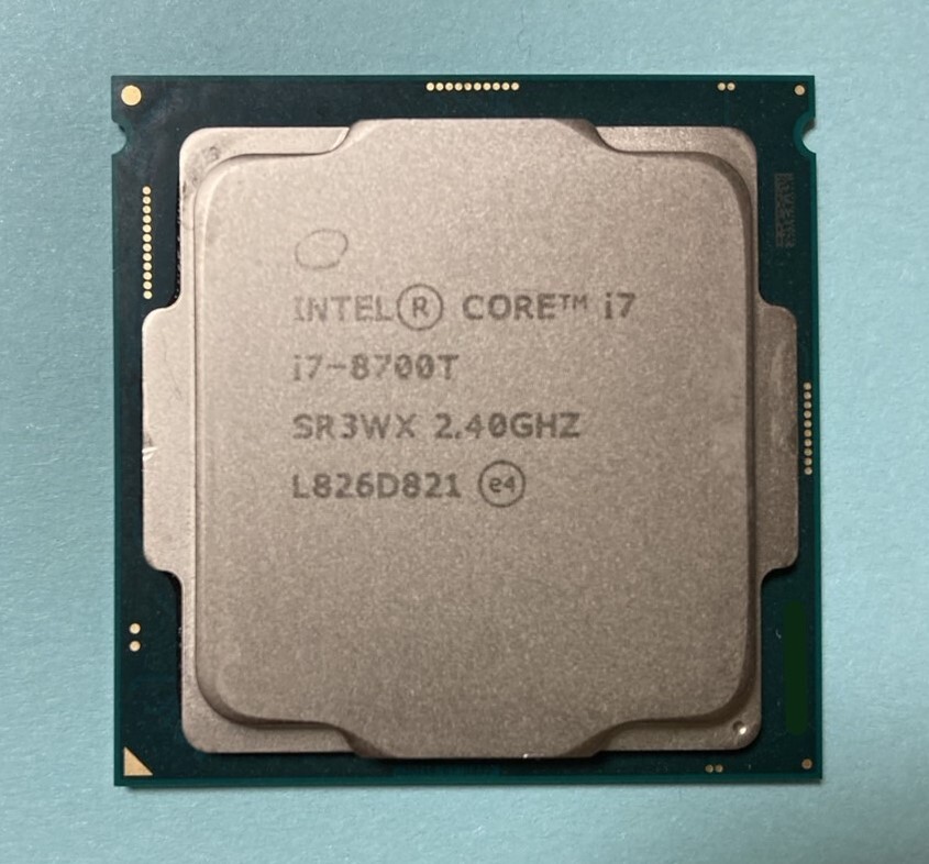 【動作確認済】Intel インテル CPU Core i7 8700T(低電力モデル!/第8世代Coreiシリーズ)拍卖