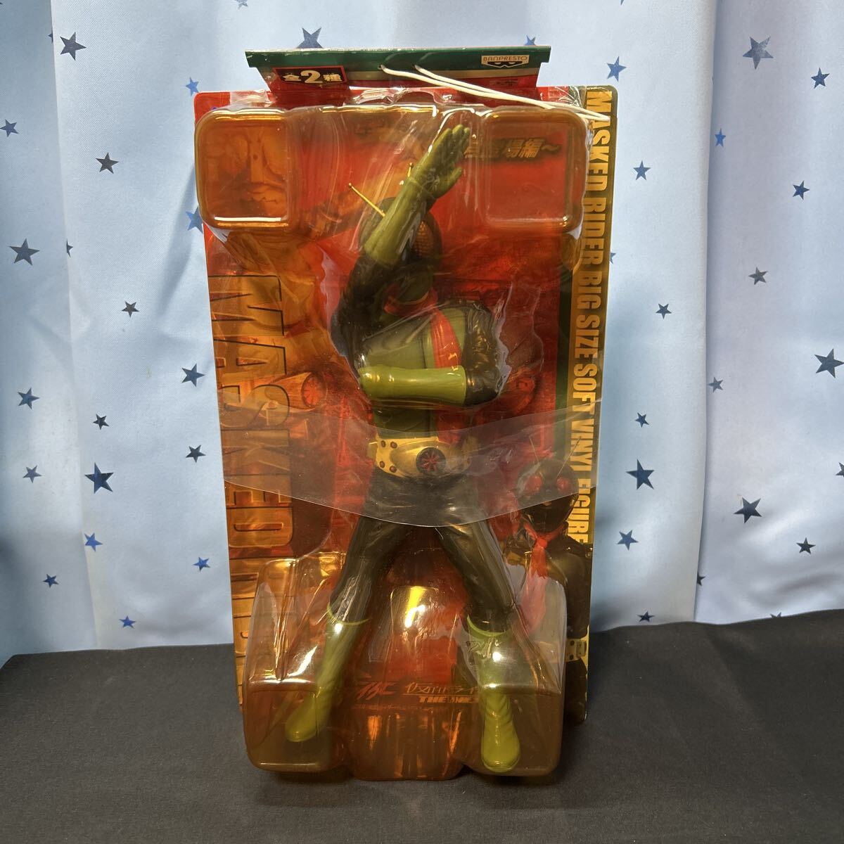 iioo【未開封】仮面ライダー1号 仮面ライダー旧1号 ビッグサイズソフビフィギュア拍卖