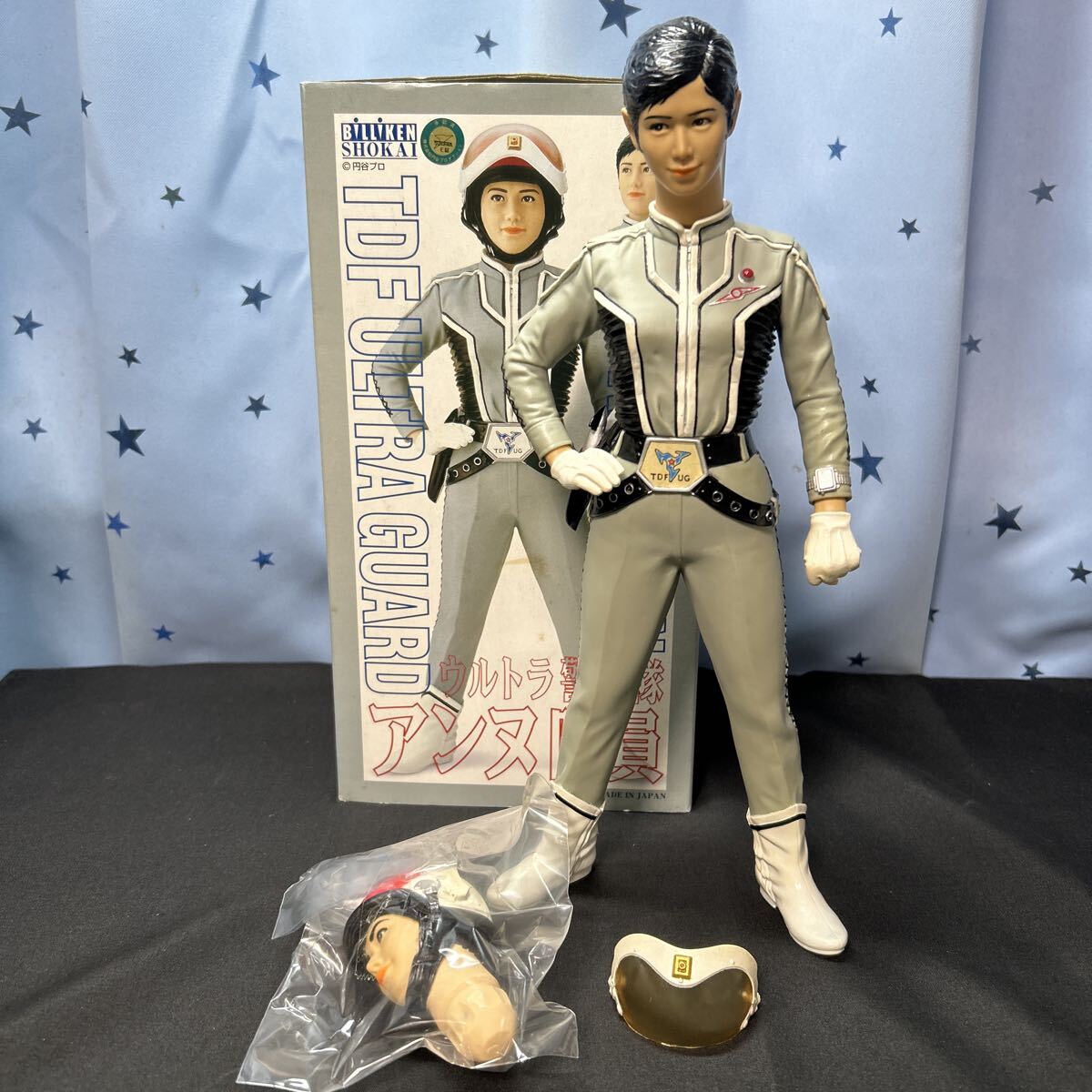 qsoo ビリケン商会 ウルトラマン ウルトラセブン ウルトラ警備隊 アンヌ隊員 彩色済組み立てキット ソフビフィギュア拍卖