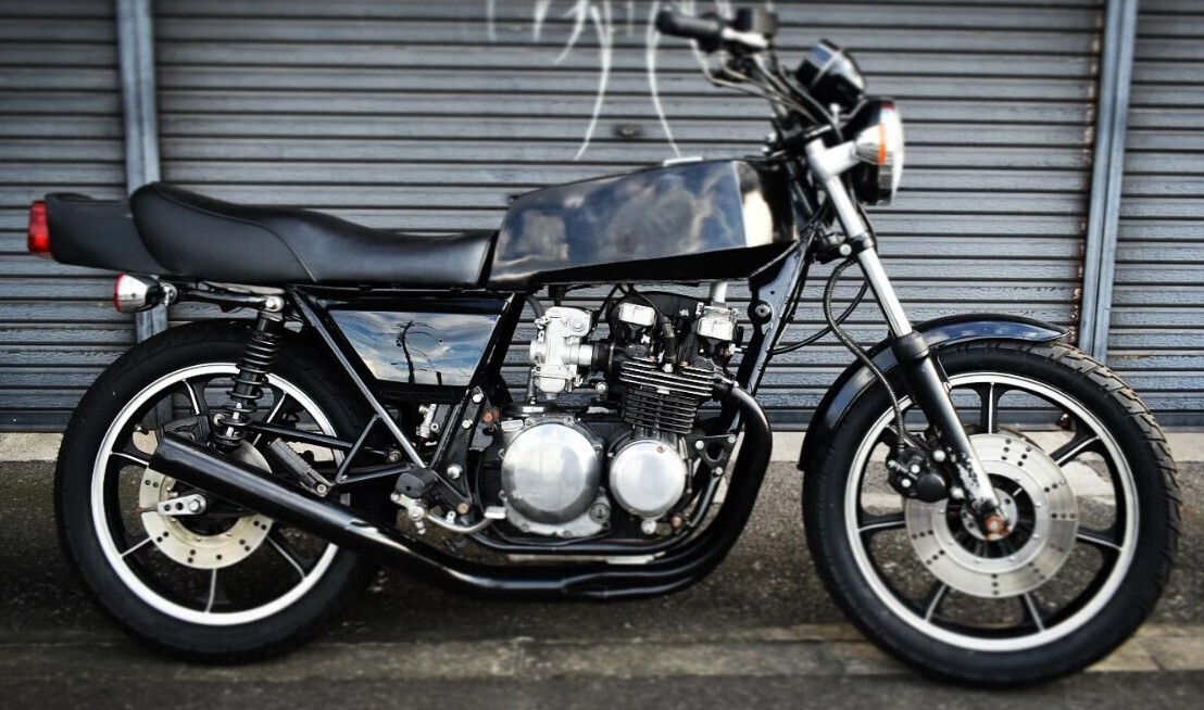 珍走不可!!【 Z1-R レプリカ 】1点物 Z400FX 系用 タンク ( Z550FX Z500FX Z400GP Z250FT Z1000Mk2 Z750FX ロング モリワキ フクイ BEET拍卖