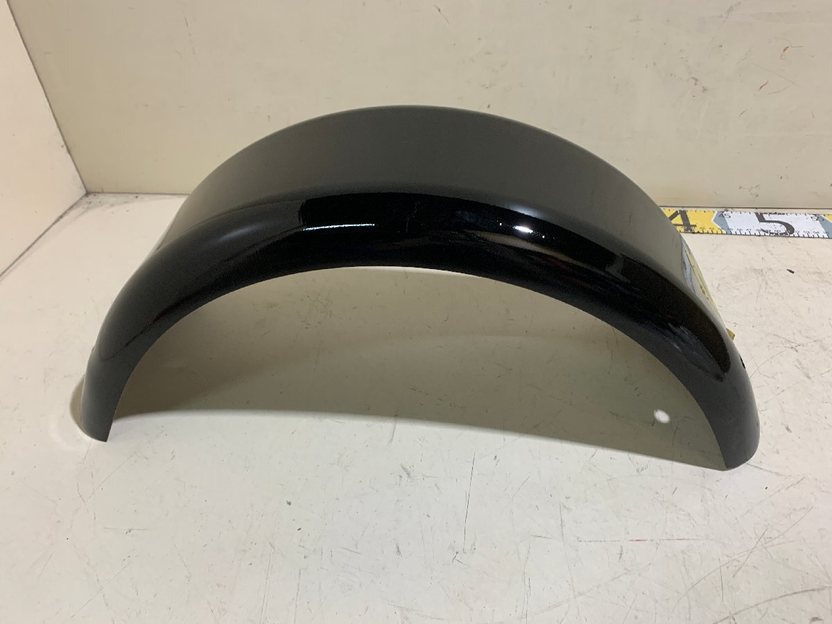 アメリカン フラットフェンダー 鉄製 ブラック 塗装済み 長さ約54cm 幅約19cm フラット フェンダー 修復・付け替え等に拍卖
