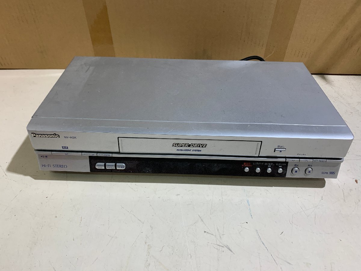 Panasonic パナソニック Hi-Fi NV-H3K-S ビデオレコーダー ビデオデッキ 2003年製拍卖
