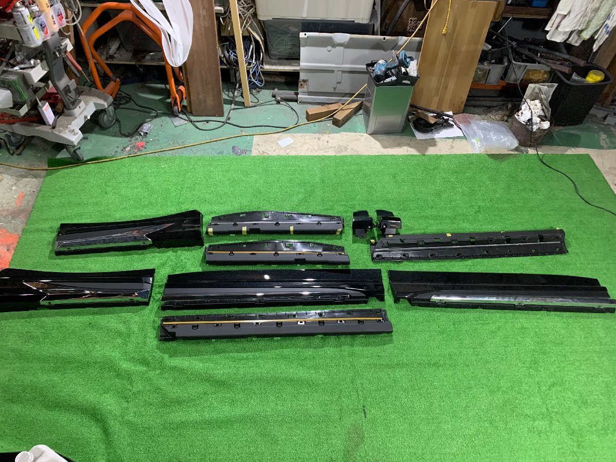 LEXUS レクサス NX 20系 サイドスカート サイド スカート 一部汚れあり MSD44-78001 外装 修復・付け替え等に拍卖