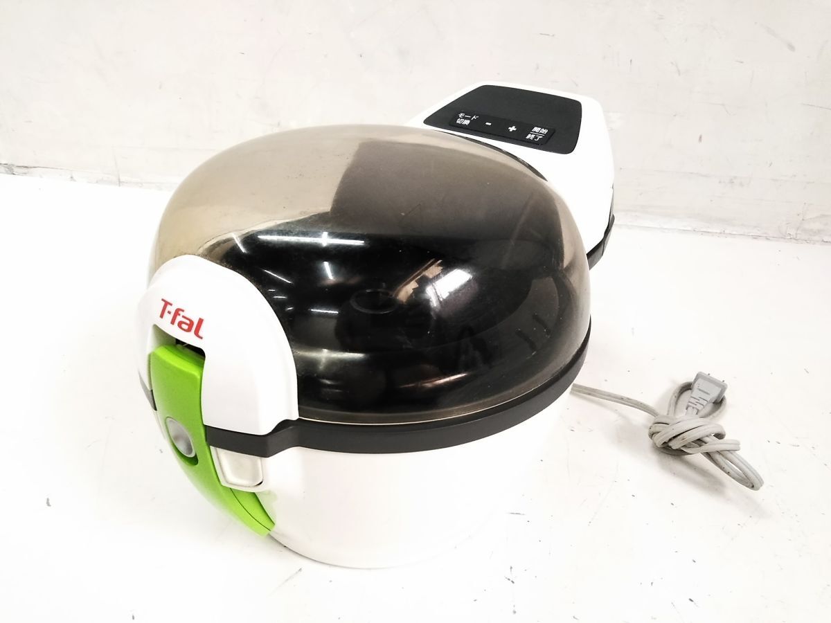 □動作品 ティファール T-fal 電気フライヤー アクティフライ ホワイト FZ205088 0804-63 @100□拍卖