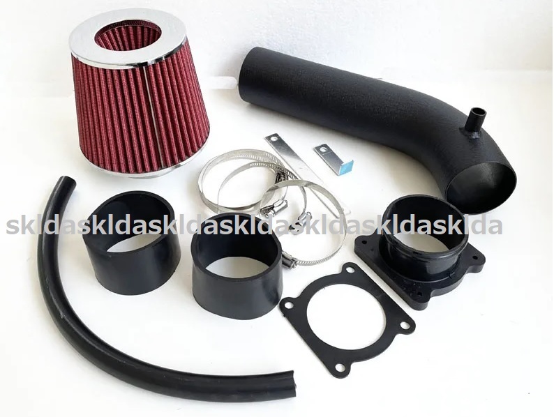 限定 特価 日産 スカイライン クーペ PCV35 VQ35DE エアクリーナー エアインテーク アルミ ブラック パイピング キット拍卖