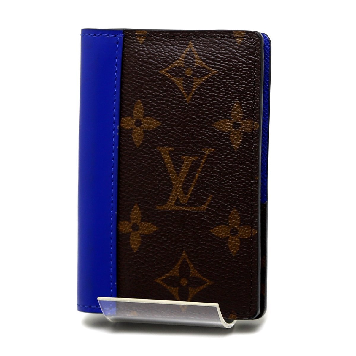 中古品 ルイヴィトン モノグラム・マカサー オーガナイザー・ドゥ ポッシュ LVカラーマニア M12833拍卖