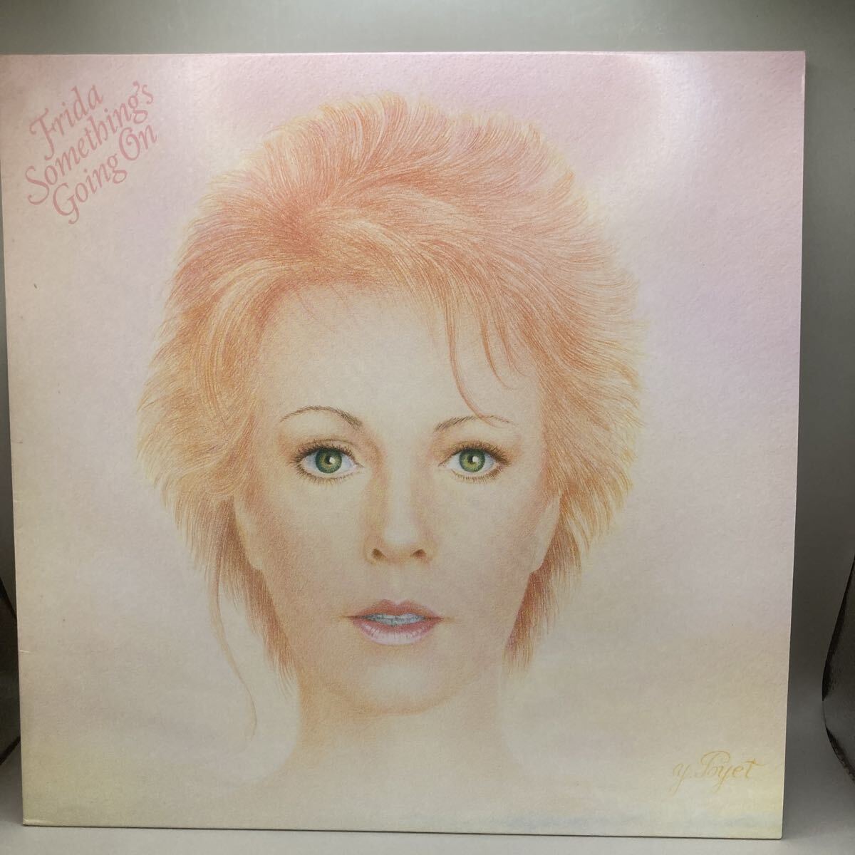 美盤 LP 国内盤 / FRIDA / SOMETHING'S GOING ON / ABBA / DISCOMATE DSP-5116拍卖