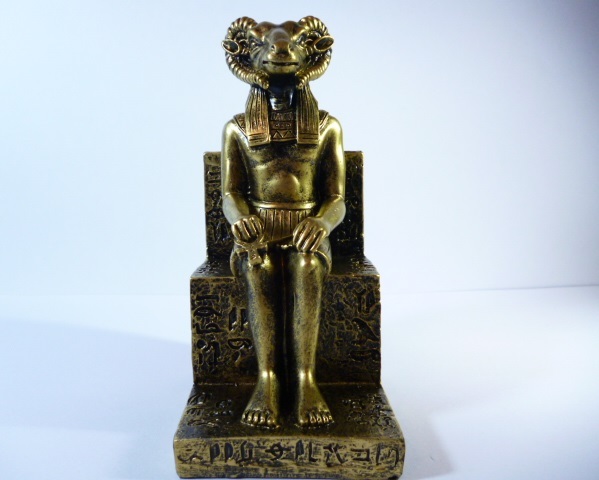 ¶ 古代エジプト クヌム神 置物 ¶ 像 ヒエログリフ オブジェ エジプト ファラオ Egypt エジプト神 クヌム拍卖