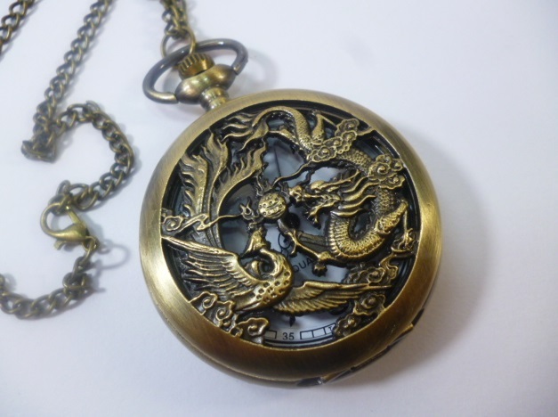 ф 懐中時計 ネックレス ф【作動品】時計 飾り拍卖