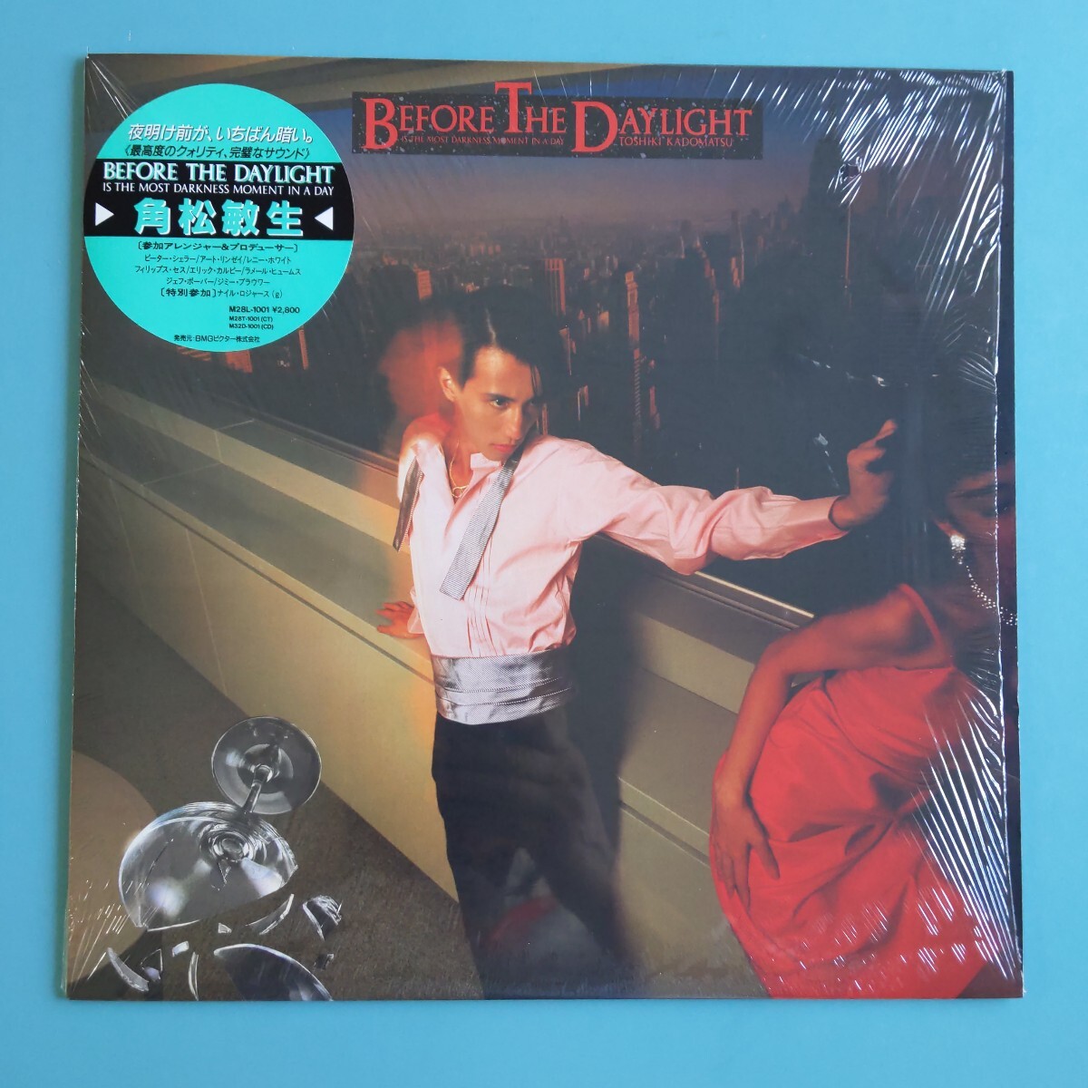 【美盤/試聴済LP】角松敏生『Before The Daylight』Toshiki Kadomatsu★シュリンク有★MASTERDISK刻印 米国プレス盤★1988年M28L-1001拍卖