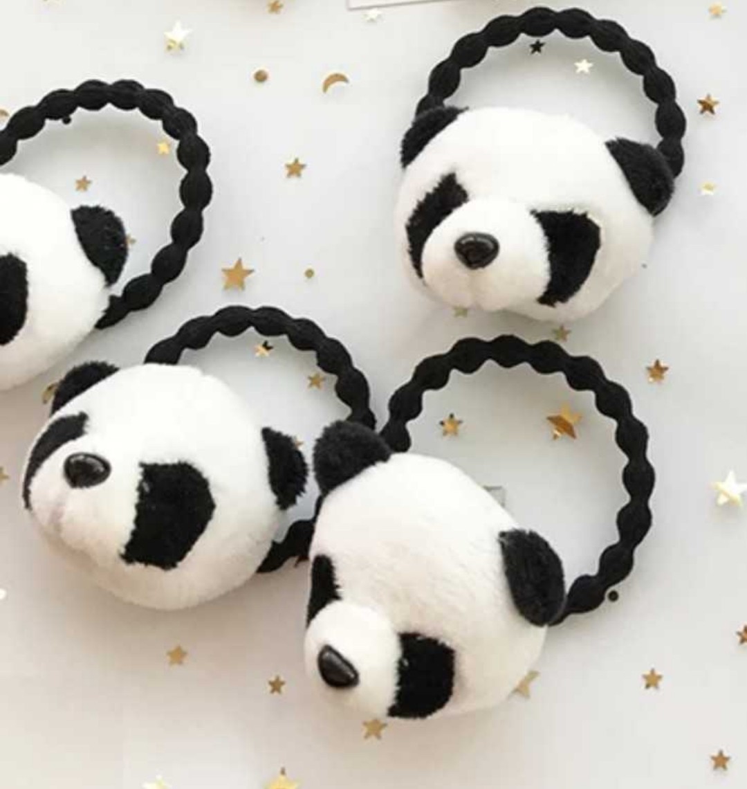 パンダヘアゴム 3個セット あのちゃん ぬいぐるみ拍卖