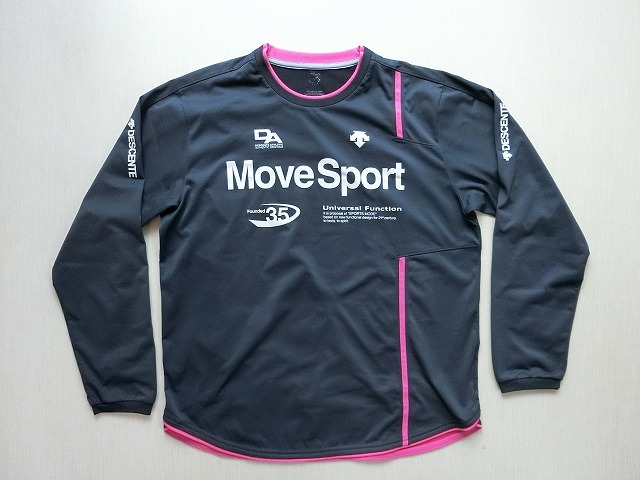 DESCENTE デサント Move Sport ムーブスポーツ Tシャツ 長袖 DAT-5054 O USED拍卖