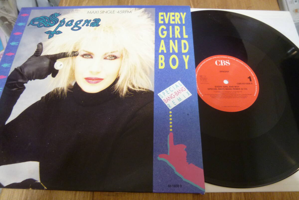 SPECIAL BANG-BANG REMIX )) 12” SPAGNA // EVERY GIRL AND BOY 拍卖