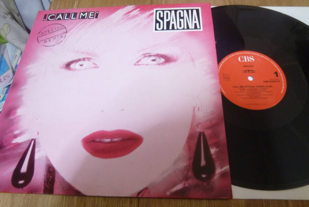 SPECIAL REMIX )) 12” SPAGNA // CALL ME 拍卖