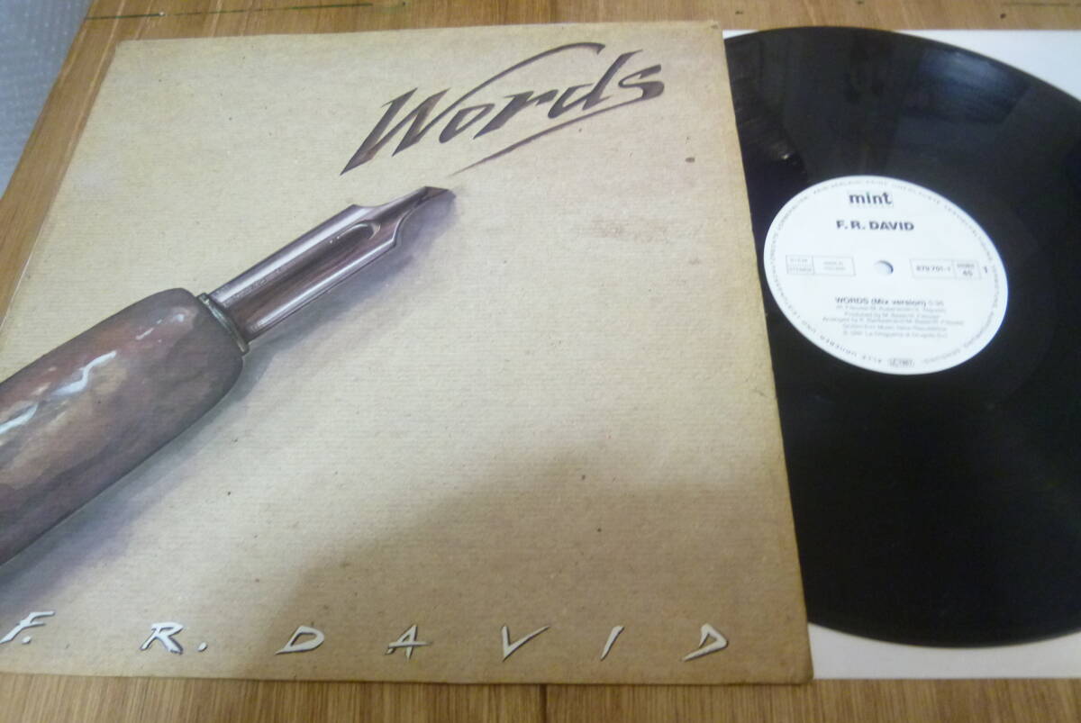 12” F.R.DAVID // WORDS拍卖