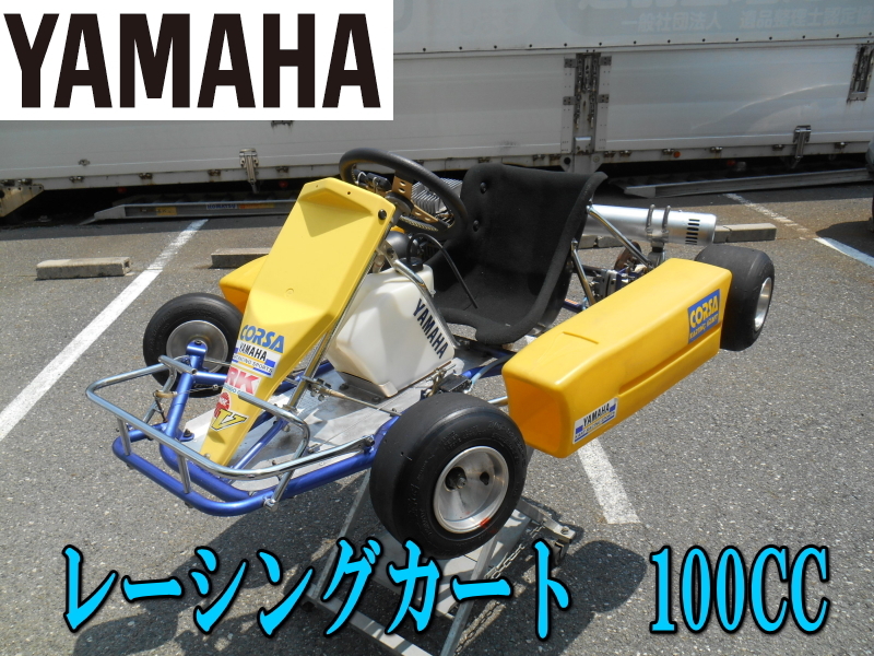 ★YAMAHA【引取歓迎】ヤマハ レーシングカート ゴーカート カート 遊園地カート スプリントカート 動画あり 混合ガソリン 100CC 2998拍卖