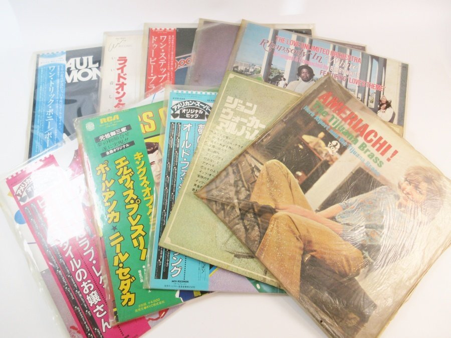 LP レコード まとめて ポール・サイモン エルヴィス・プレスリー ドゥービー・ブラザーズ 山下達郎 ジョン・ウォーカー 洋楽 邦楽 / s438拍卖