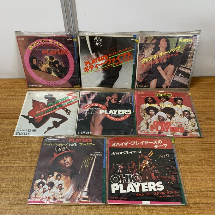 ●01)【同梱不可】オハイオ・プレイヤーズのEPレコード まとめ売り8点セット/Ohio Players/ファイアー/愛のローラーコースター/A拍卖