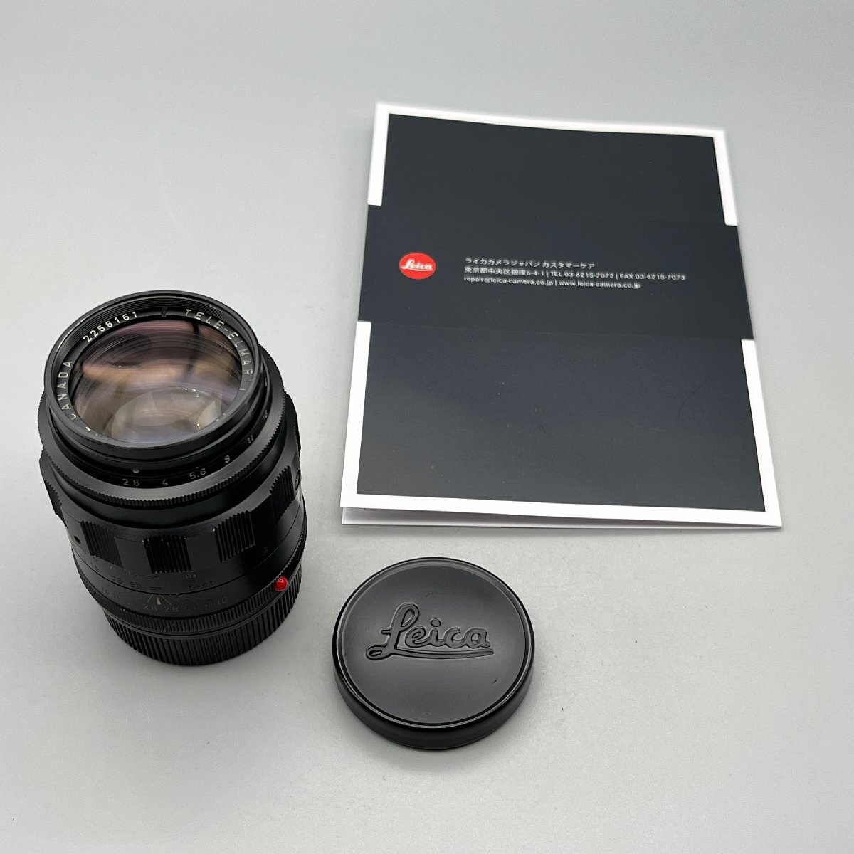 希少 初期モデル FAT TELE-ELMARIT 90mm f2.8 ファット テレエルマリート LEITZ CANADA Leica ライカ Mマウント 整備歴あり拍卖