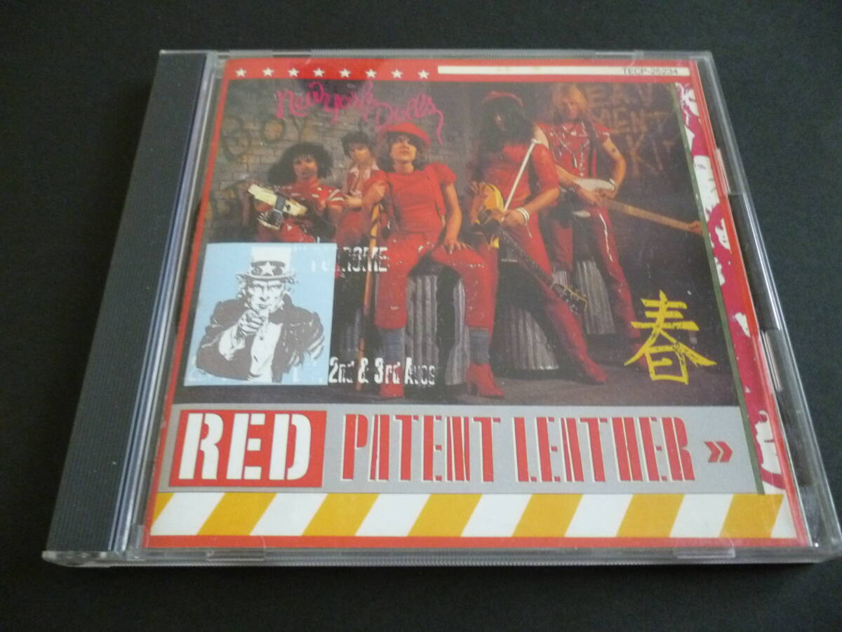 Red Patent Leather/New York Dolls ニューヨーク・ドールズ ロック パンク グラム ジョニー・サンダース 11曲 CD 1984 NRR拍卖
