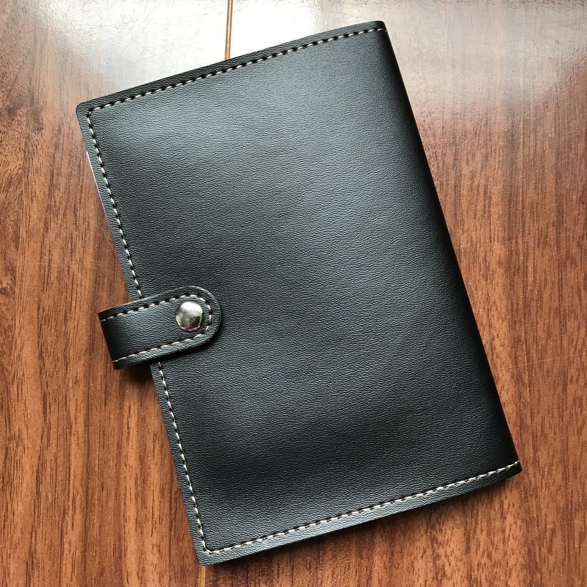 通帳 & カードホルダー ブラック黒拍卖