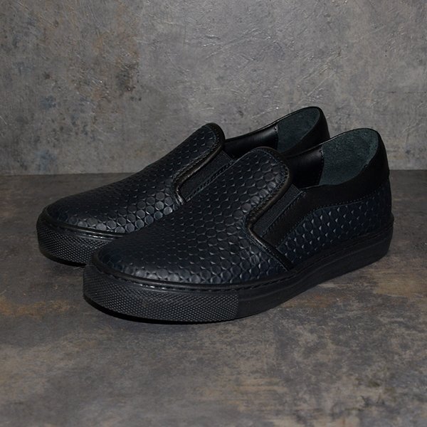 未使用・Dior◇ディオール・キッズスリッポンスニーカー◇28サイズ(17-17.5cm) 濃紺×ブラック拍卖