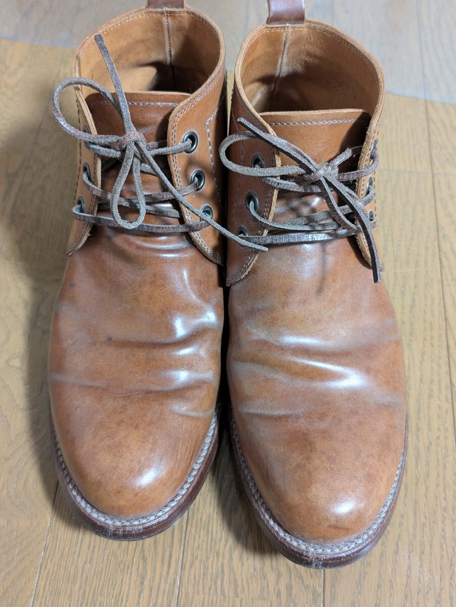 chausser ショセ コードバンチャッカブーツ 41 25.5cm ナチュラルエイジング 箱無し 拍卖