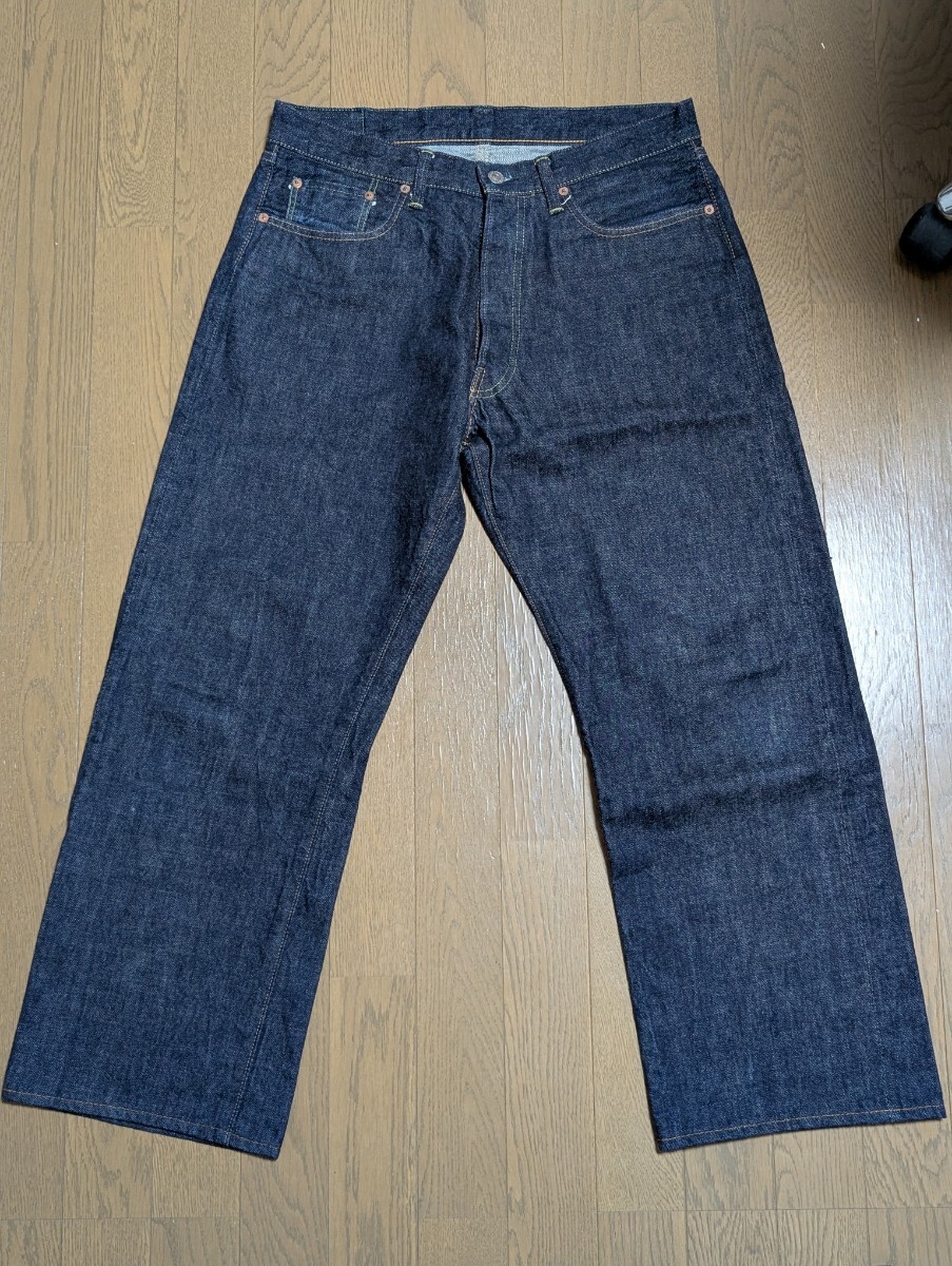 TCBジーンズ 50s w34 デニム warehouse lee levis denime resolute fullcount sugarcane realmaccoys拍卖